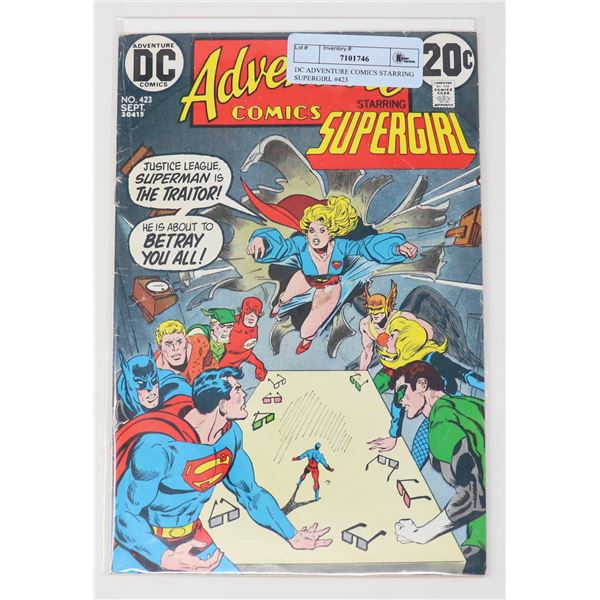 DC ADVENTURE COMICS STARRING SUPERGIRL #423