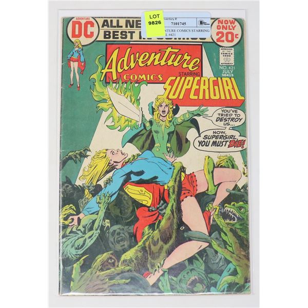 DC ADVENTURE COMICS STARRING SUPERGIRL #421