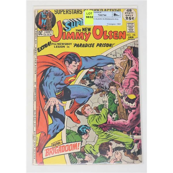 DC JIMMY OLSON SUPERMANS PAL #145