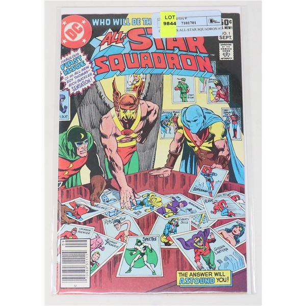 DC COMICS ALL-STAR SQUADRON #1