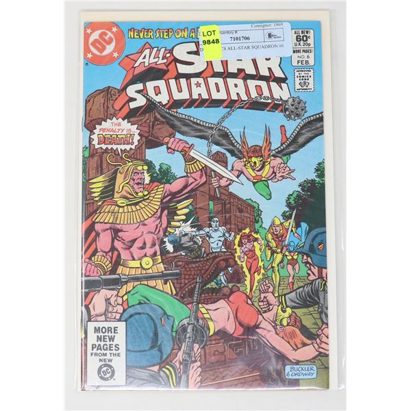 DC COMICS ALL-STAR SQUADRON #6
