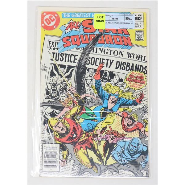 DC COMICS ALL-STAR SQUADRON #7