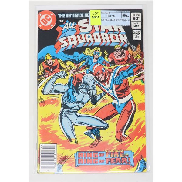 DC COMICS ALL-STAR SQUADRON #9