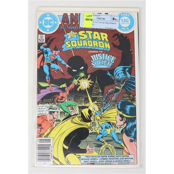 DC COMICS ALL-STAR SQUADRON ANNUAL #3