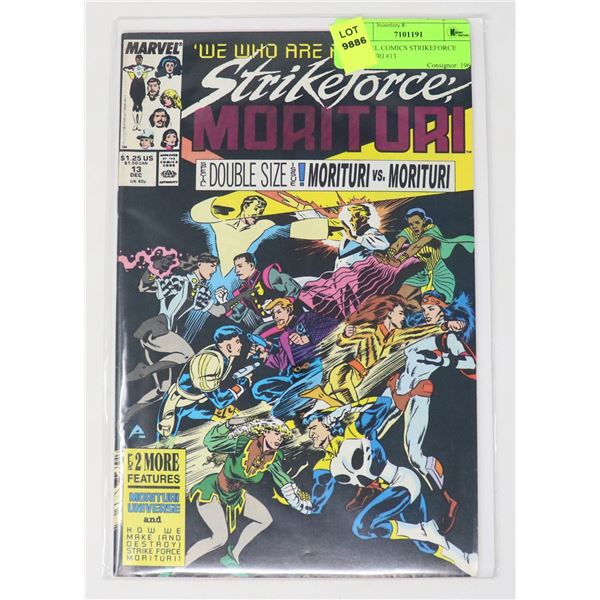 MARVEL COMICS STRIKEFORCE MORITURI #13
