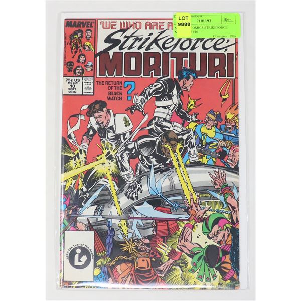 MARVEL COMICS STRIKEFORCE MORITURI #10
