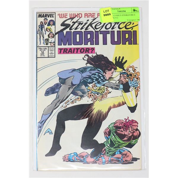 MARVEL COMICS STRIKEFORCE MORITURI #12