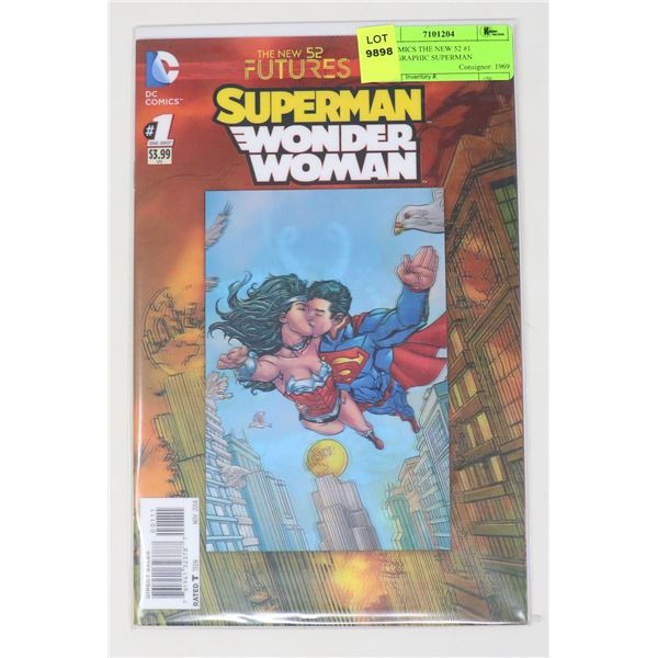 DC COMICS THE NEW 52 #1 HOLOGRAPHIC SUPERMAN