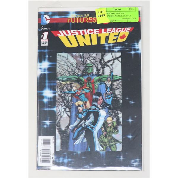 DC COMICS THE NEW 52 #1 HOLOGRAPHIC JUSTICE LEAGUE