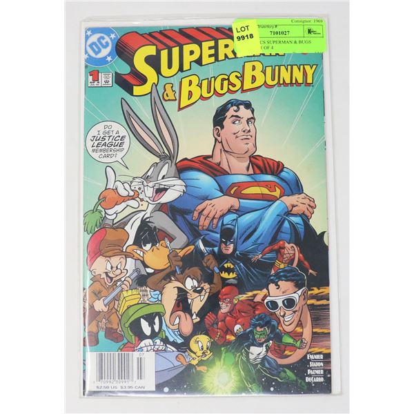 DC COMICS SUPERMAN & BUGS BUNNY #1 OF 4