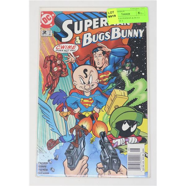 DC COMICS SUPERMAN & BUGS BUNNY #2 OF 4