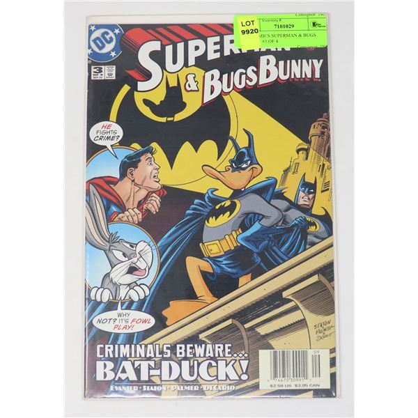 DC COMICS SUPERMAN & BUGS BUNNY #3 OF 4