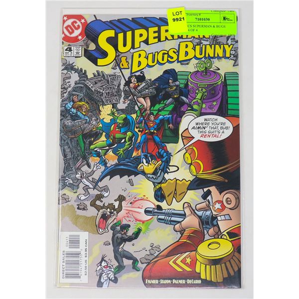 DC COMICS SUPERMAN & BUGS BUNNY #4 OF 4