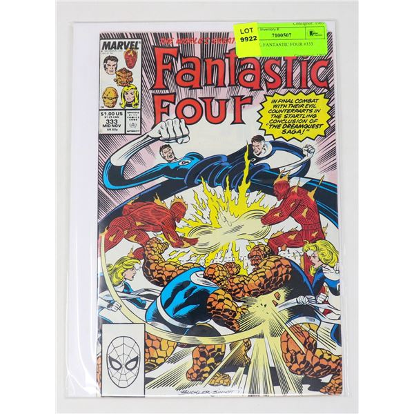 MARVEL FANTASTIC FOUR #333