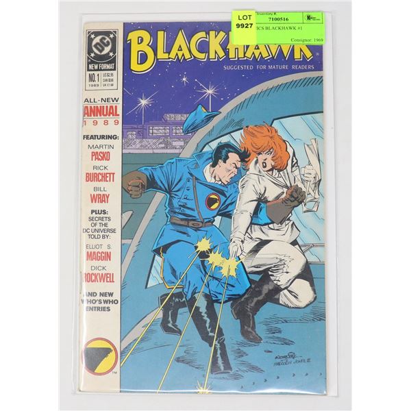DC COMICS BLACKHAWK #1