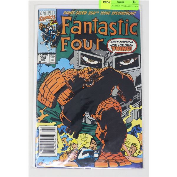 MARVEL COMICS FANTASTIC FOUR #350