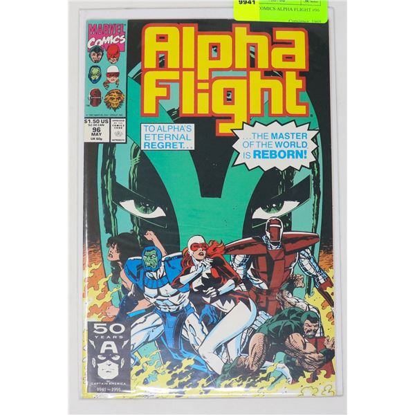 MARVEL COMICS ALPHA FLIGHT #96