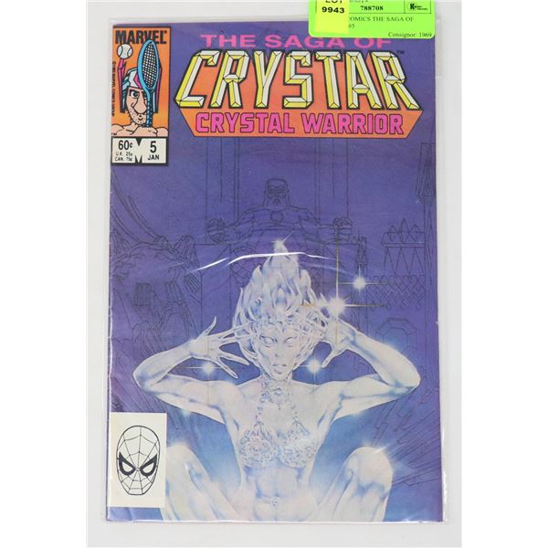 MARVEL COMICS THE SAGA OF CRYSTAR #5