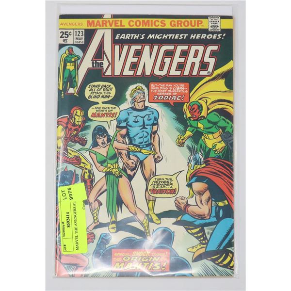 MARVEL THE AVENGERS #123