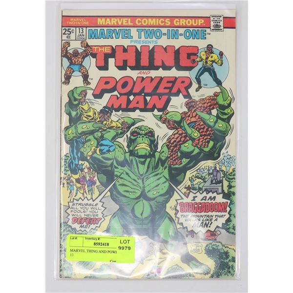 MARVEL THING AND POWER MAN # 13