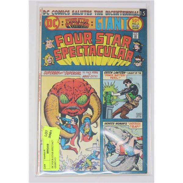 DC FOUR STAR SPECTACULAR GIANT # 3