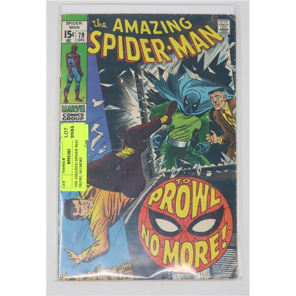 THE AMAZING SPIDER-MAN #79- TO PROWL NO MORE