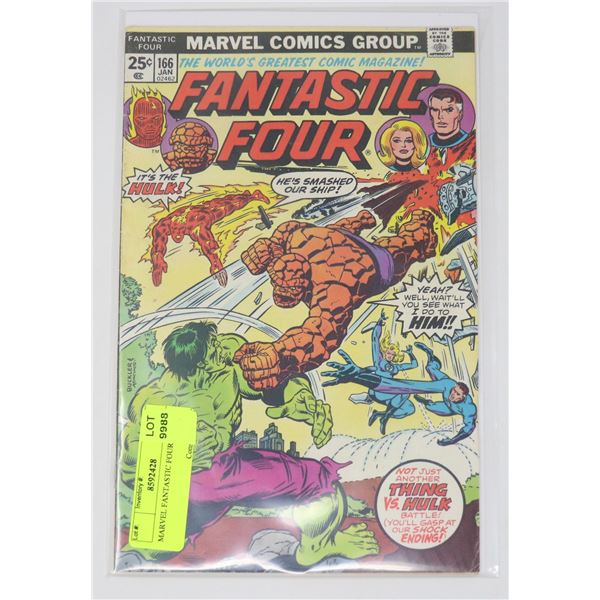 MARVEL FANTASTIC FOUR # 166