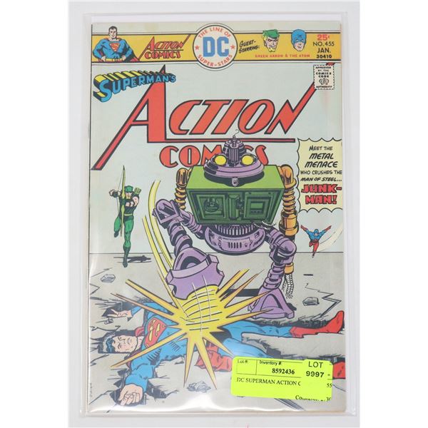 DC SUPERMAN ACTION COMICS # 455