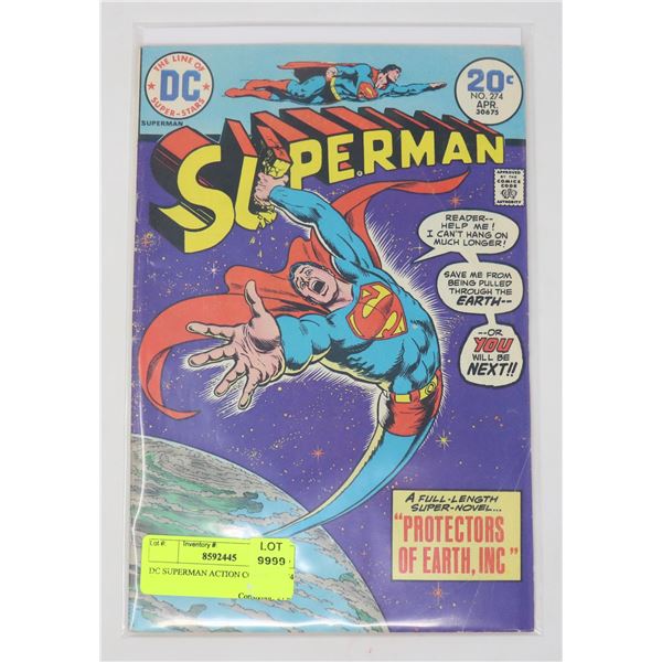 DC SUPERMAN ACTION COMICS # 274