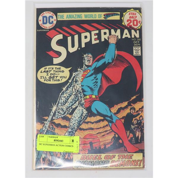 DC SUPERMAN ACTION COMICS # 280