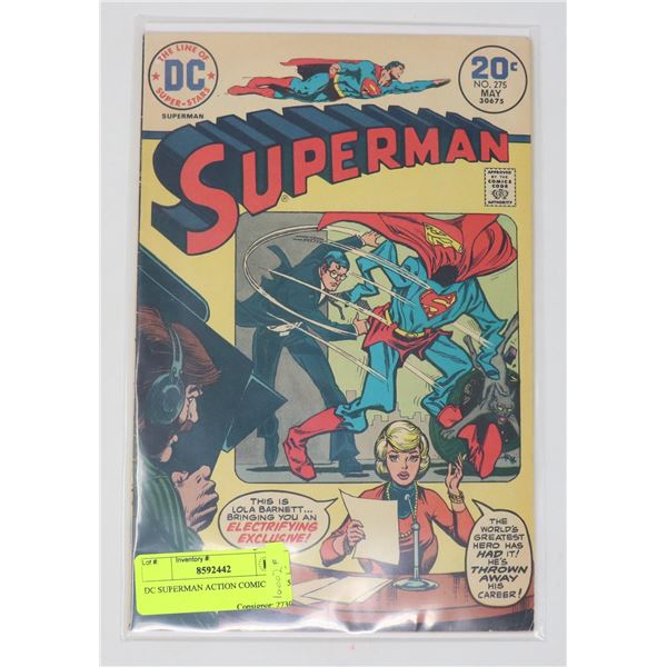 DC SUPERMAN ACTION COMICS # 275