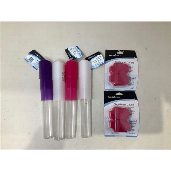 Lot Of Assorted Toothbrush Accessories