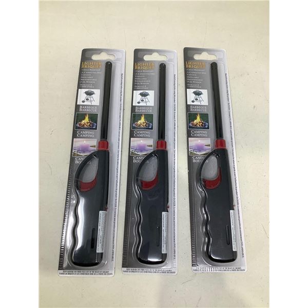 BBQ Lighters Lot Of 3