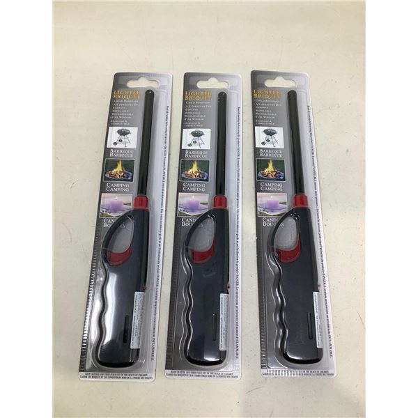 BBQ Lighters Lot Of 3