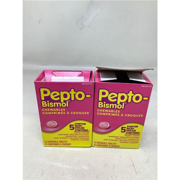 Pepto-Bismol Lot Of 2