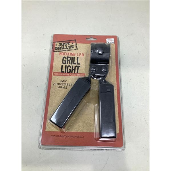 Rotating LED Grill Light