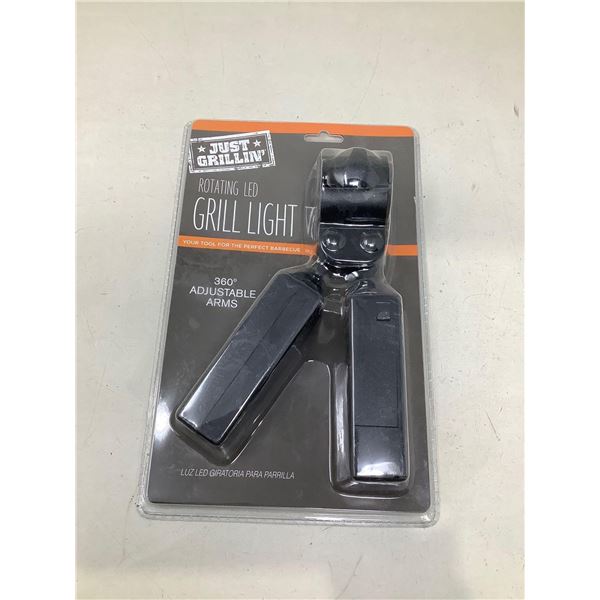 Rotating LED Grill Light