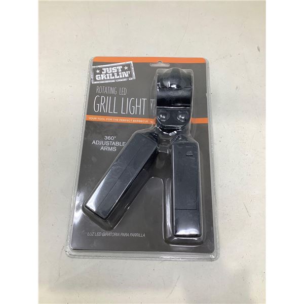 Rotating LED Grill Light