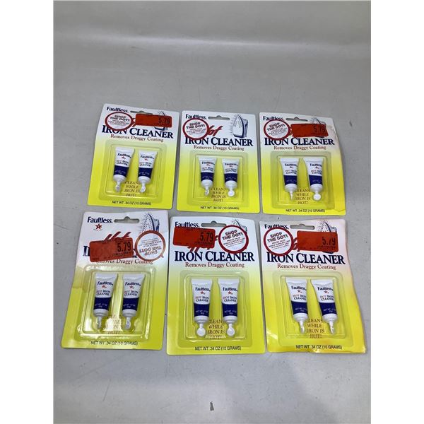 Iron Cleaner Lot Of 6
