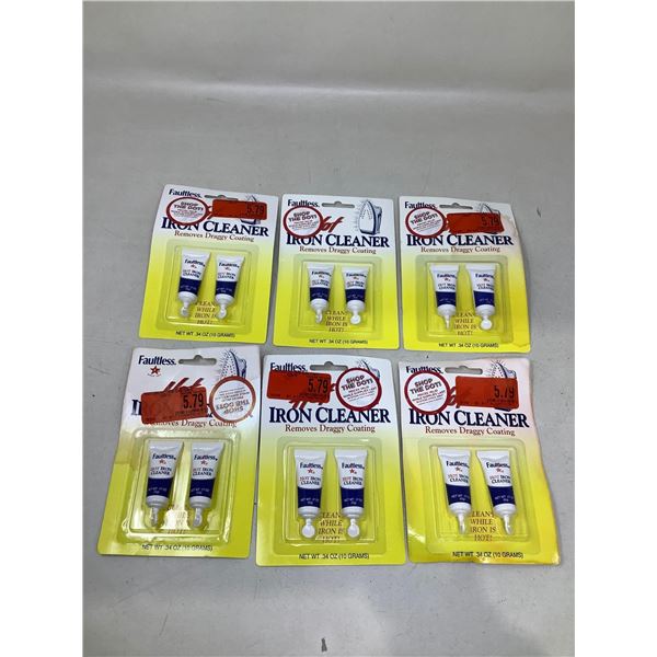 Iron Cleaner Lot Of 6
