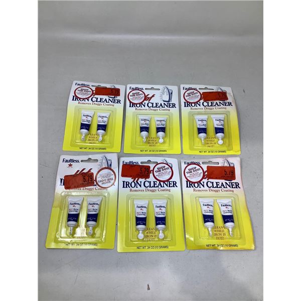 Iron Cleaner Lot Of 6