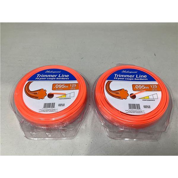 Shakespeare Trimmer Line Lot Of 2