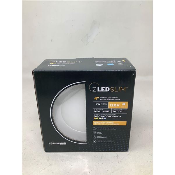 Z Led Slim 4" Recessed Light 120V