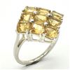 Image 2 : Silver Citrine(4.5ct) Rhodium Plated Ring (~weight 4.8g) (Estimated Selling Price from $33 to $66)