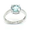 Image 1 : Silver Moissanite ( Round 8.50 Mm)(2.4ct) Rhodium Plated Test And Looks Better Than Diamond Ring (~w