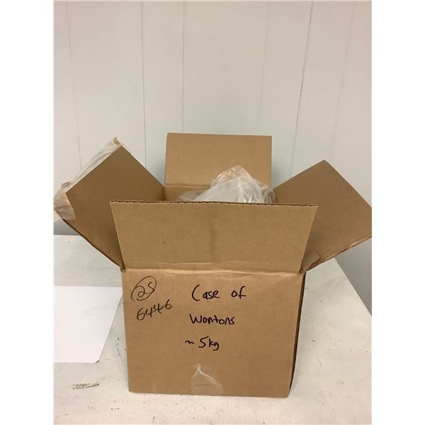 Bulk Case frozen wontons - 5kg