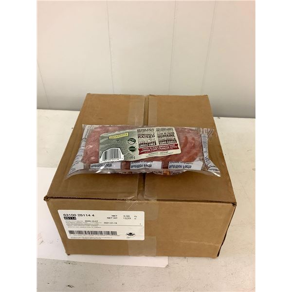 Greenfield Smoked sliced ham case lot of 12 x 500g