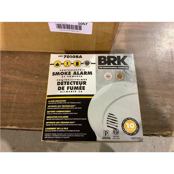 BRK Photoelectric Smoke Alarm