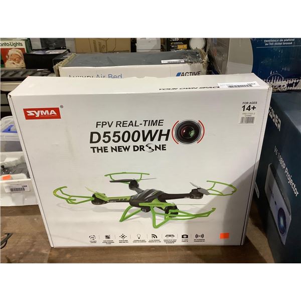 Syma FPV Real-Time Video Drone - Model: D5500WH