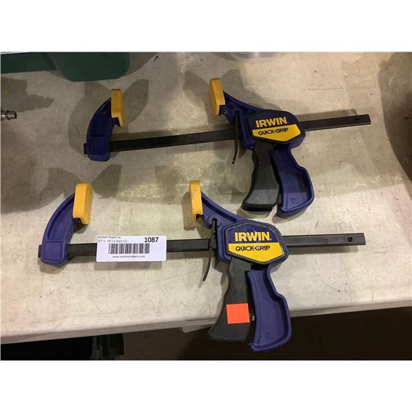 Irwin Quick Grip Clamp Set